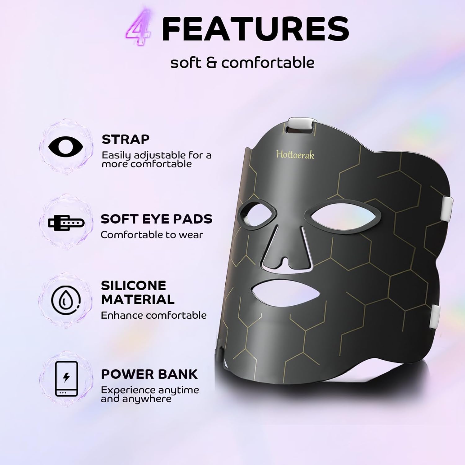 Hottoerak Red Light Therapy Mask