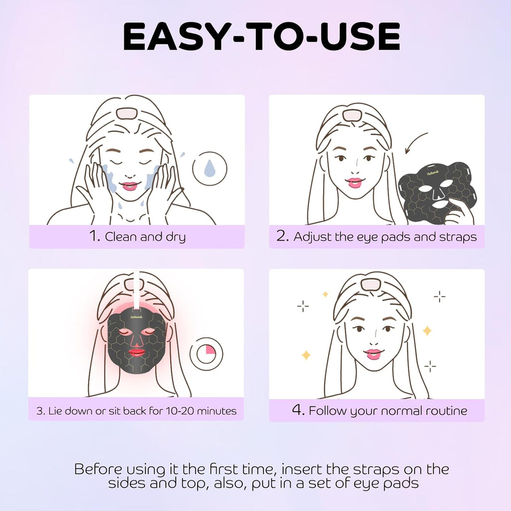 Hottoerak Red Light Therapy Mask